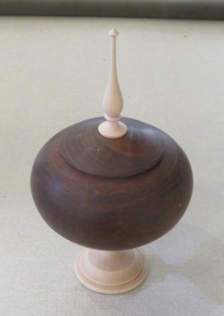The final pedestal bowl